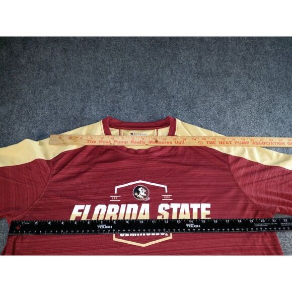 Florida State Seminoles Shirt Men‎ Sz L Champion NCAA Casual Sportswear - Picture 5 of 8